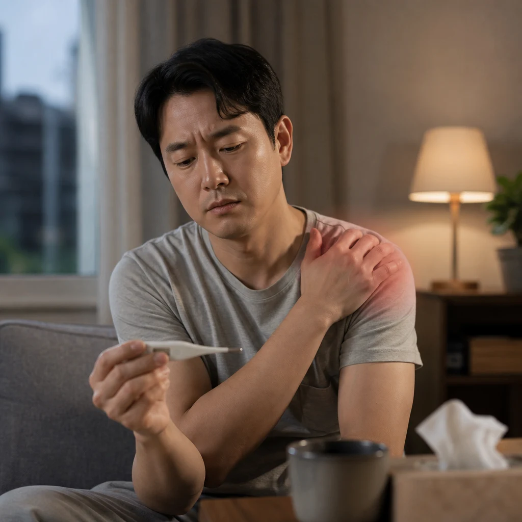 급성 어깨통증 이미지 1