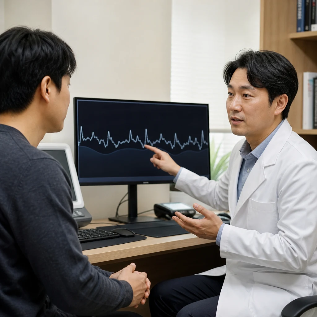 자율신경실조증. HRV검사 수액 이미지 1
