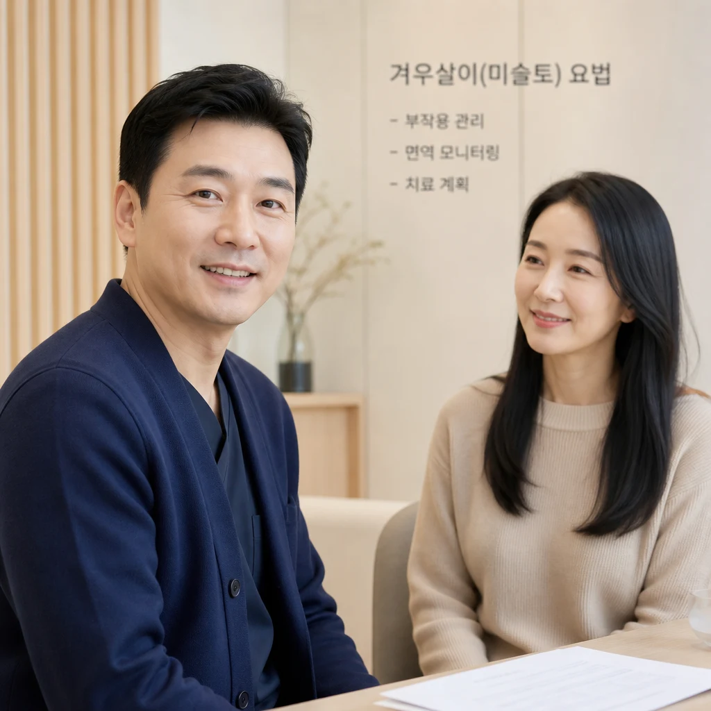 미슬토 약물치료의 부작용은 무엇인가요?