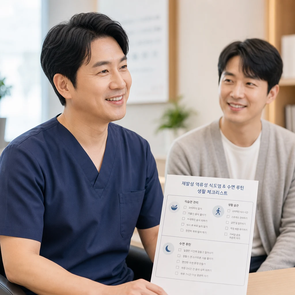 반복되는 역류성식도염, 자율신경실조증과 어떤 단계? 1